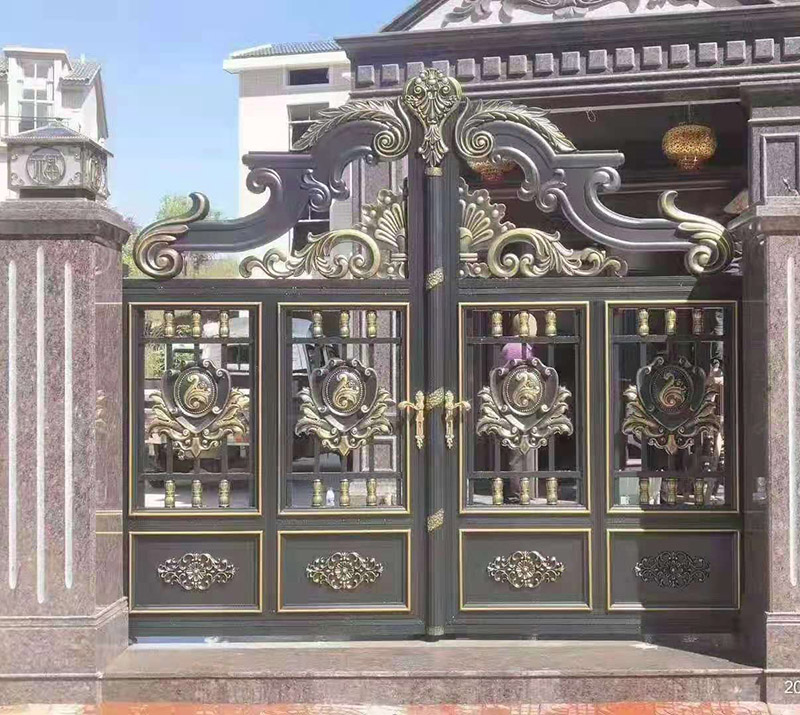 上海铝艺庭院门案例展示