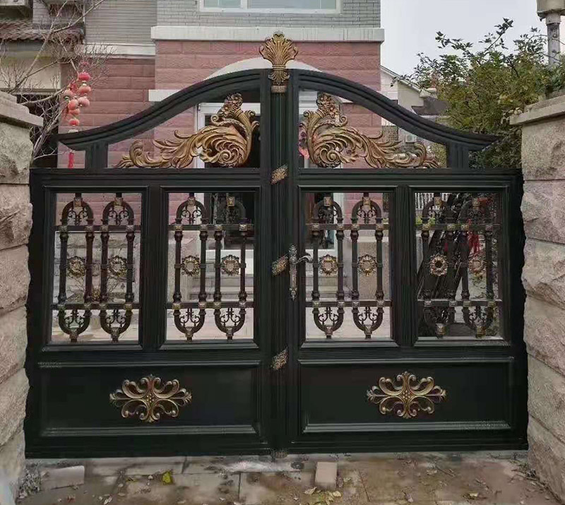 上海铝艺庭院门系列-01